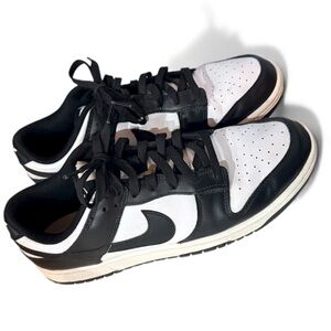 Nike Dunk Low Retro "Panda" - Black/White - Mens Size 12